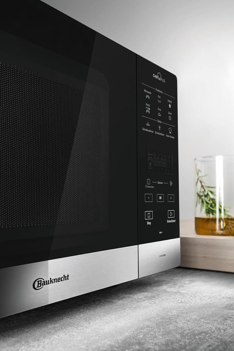 Bauknecht MWA 49 SL Mikrohullámú Sütő 25L Gőzfunkcióval 3D Rendszer AutoClean