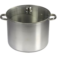 Nerezový hrniec Baumalu 342684 so sklenenou pokrievkou - 19 litrov, 32 cm 1