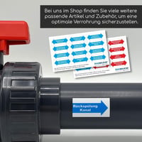 Baumaxxe PVC Gömbcsap 40mm 1 1/4 Hüvelyk AK Típus Ragasztható Idomokhoz Kétirányú Zárószelep Medence Tó Építés 8