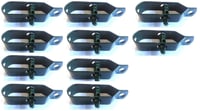 BawiTec-Badewien 10 kom 100 mm Zeleni zatezač ograde - Zatezač žičane mreže od najlona za žicu 3,1-3,8 mm - Montaža zip vezicama 1