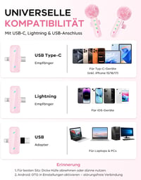 Microfon lavalier wireless Bayanbulu pentru iPhone, Android și camere foto, set cu 2 microfoane pentru înregistrare audio 5
