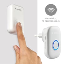 BAYCU Vezeték nélküli ajtócsengő 300m reichweite IP44 vízálló kültéri 4