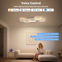 BAYHT LED Mennyezeti Lámpa 56W Dimmelhető 3000-6500K eWeLink App 4