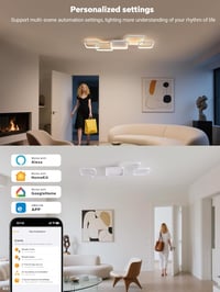 BAYHT LED Mennyezeti Lámpa 56W Dimmelhető 3000-6500K eWeLink App 6