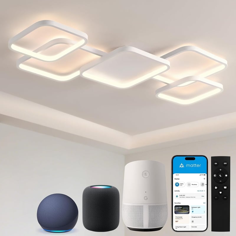 BAYHT LED Mennyezeti Lámpa 56W Dimmelhető 3000-6500K eWeLink App