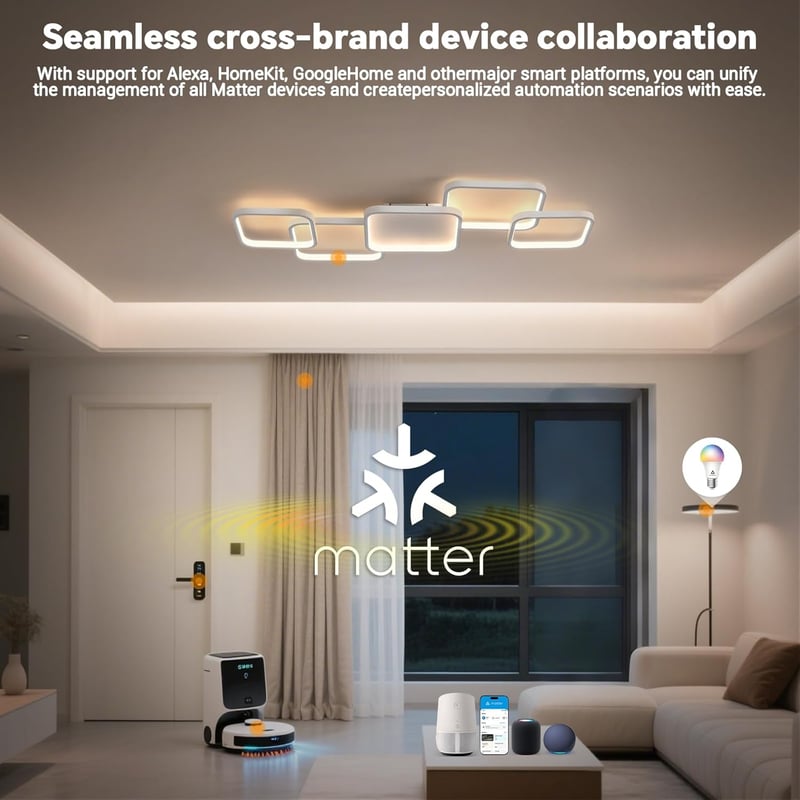 BAYHT LED Mennyezeti Lámpa 56W Dimmelhető 3000-6500K eWeLink App