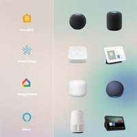 BAYHT Okos Mennyezeti Lámpa Távirányítóval - 28W LED, 48cm, HomeKit, Alexa, Google Kompatibilis, Fényerő és Színhőmérséklet Szabályozás, Nap 7