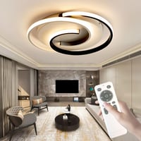 Inteligentné LED stropné svietidlo BAYHT 52W, stmievateľné, s diaľkovým ovládaním, kompatibilné s Alexa a Google Home 2