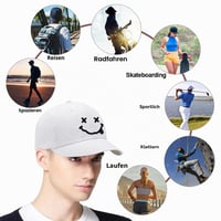Baynetin šiltovka unisex vyšívaná hip-hop trucker šiltovka nastaviteľná priedušná letná šiltovka na ochranu pred slnkom športová pokrývka hlavy na vonkajšie aktivity pre mužov a ženy 7