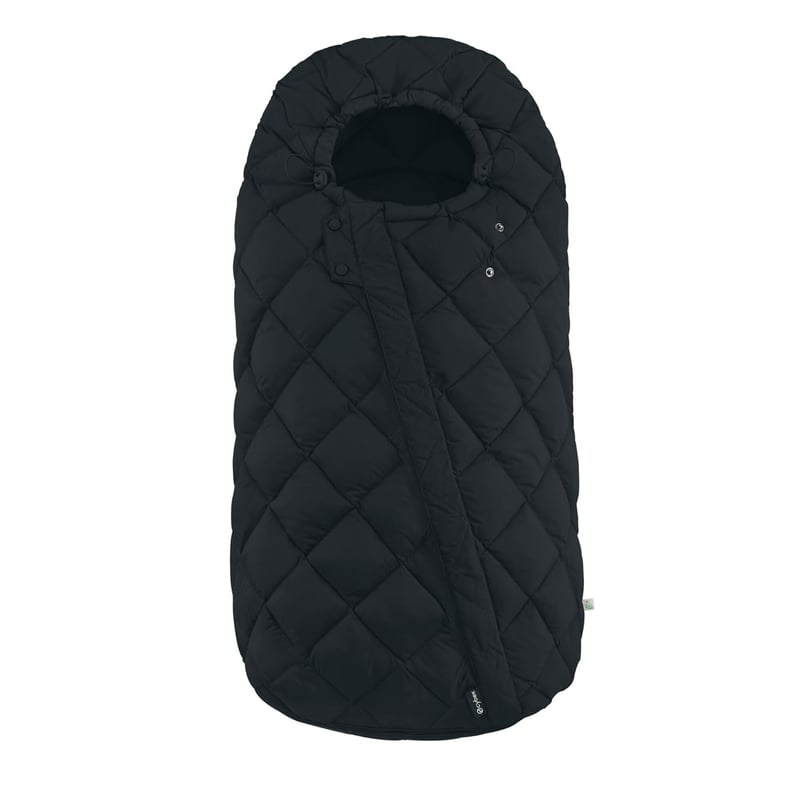 CYBEX Snøgga 2 Gold Babakocsi Lábzsák 6 Hónapostól 3 Éves Korig, Tog 4 Hőszigetelés, Moon Black Színben, Vízálló Anyagból