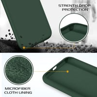 iPhone 11 Vékony Szilikon Tok Kameravédelemmel - Alpesi Zöld 4