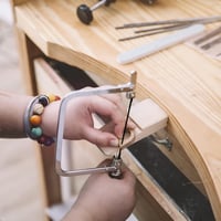 QIMEI-SHOP Dekopírfűrész Lapok 127mm - 24db Szúrófűrész Penge Készlet 10/14/18/24 Fogas Acél Fa és Műanyag Vágásához 2