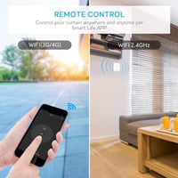 Etersky okos függönykapcsoló szett - 2 db, smart home vezérlés 4
