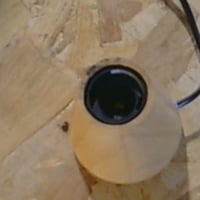 Lampă de masă EGLO Asby, lampă de noptieră în stil japonez din lemn, maro deschis, cu dulie E27, pentru sufragerie și — Urme de uzură (stare: vezi poza 2) 2