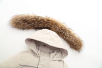 Gyermek Síoverall Pehely Töltéssel - Bézs Téli Kapucnis Hóruha 3-4 Éveseknek, Szélálló Egyrészes Snowsuit Fiúknak Lányoknak 3