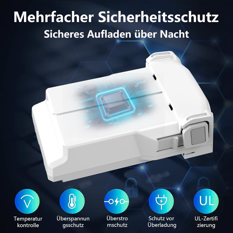 DJI Mini 3 Pro akkumulátor szett - 2db 3850mAh, 47 perc repülési idő