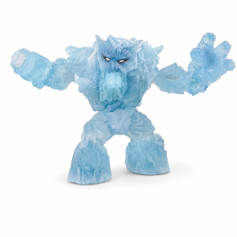 Figurină monstru Schleich ELDRADOR Creatures Gigant de Gheață 70146, articulată — fără sabie, ancoră ruptă (stare: vezi a 2-a imagine)