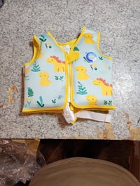 Vestă de înot pentru copii OSHYLE mărimea S (1-3 ani), vestă din neopren pentru învățarea înotului pentru cei mici, cu centură de siguranță, dispozitiv de flotabilitate 2