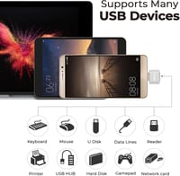 Samsung Galaxy OTG adapter: Micro-USB - USB átalakító, 2 db-os csomag 6