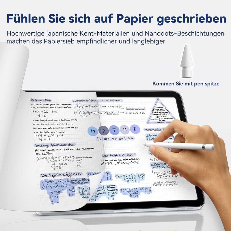 iPad Pro 11 és Air 4/5 Matt Papírhatású Védőfólia Szett (2db)
