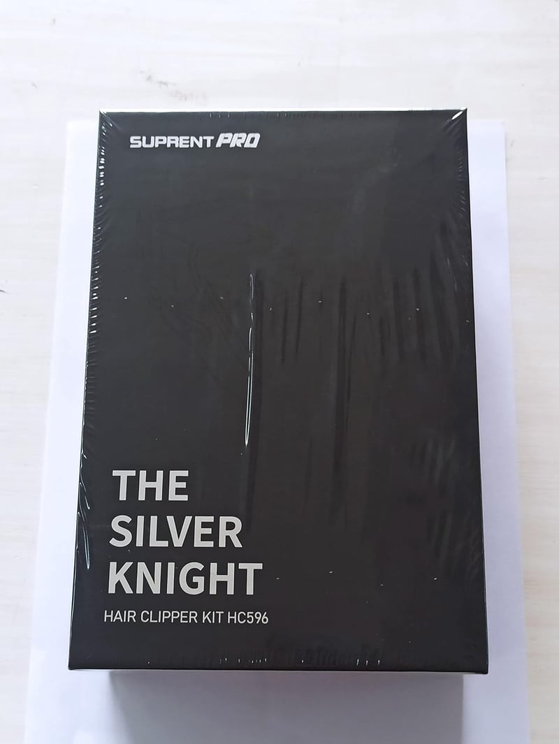 SUPRENT Profi LED-kijelzős Hajvágó és Szakállvágó - Újratölthető, Uniszex - Silver