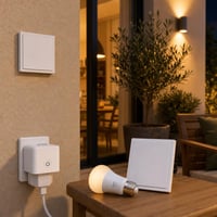 Smart Home početni set: ugradbeni prekidač + E27 pametna LED žarulja + pametna utičnica 1