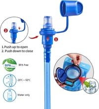 BBAIYULE Hidratációs Hátizsák 2L Víztartállyal - Futás Kerékpár MTB Túrázás Fekete Nylon Unisex Sporthátizsák 3 Zsebbel 5