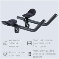 Accesoriu de ghidon aero BBB Cycling AeroMax BHB-60 aluminiu - Ø 25,4/31,8 mm 2