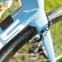 Lacăt spiralat pentru bicicletă BBB BBL-52 MiniSafe - 3 mm x 1200 mm, antifurt cu cifru, negru 5