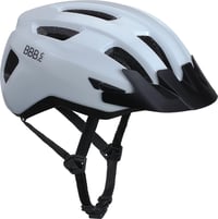 Cască de ciclism BBB Cycling Condor 2.0 BHE-173 pentru MTB și cursieră, cu cozoroc detașabil, alb lucios, mărimea M (52-58 cm) 1