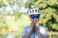 Cască de ciclism BBB Cycling Condor 2.0 BHE-173 pentru MTB și cursieră, cu cozoroc detașabil, alb lucios, mărimea M (52-58 cm) 7