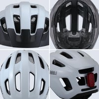 Cască de ciclism BBB Cycling Condor 2.0 BHE-173 pentru MTB și cursieră, cu cozoroc detașabil, alb lucios, mărimea M (52-58 cm) 2