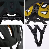 Cască de ciclism BBB Dune 2.0 BHE-22T cu cozoroc detașabil și husă, verde măsliniu mat, mărimea M (53-58 cm) 7