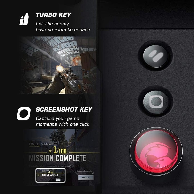 GameSir G4s Bluetooth Vezeték Nélküli Kontroller - Android/Windows/PS3/TV Kompatibilis Játékvezérlő Joystick Beépített Akkumulátorral