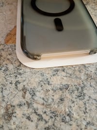 Husă Apple iPhone Air MagSafe - Culoare Shadow, protecție transparentă - Utilizat — uzură la bază, în zona porturilor (stare: vezi a 2-a imagine) 2