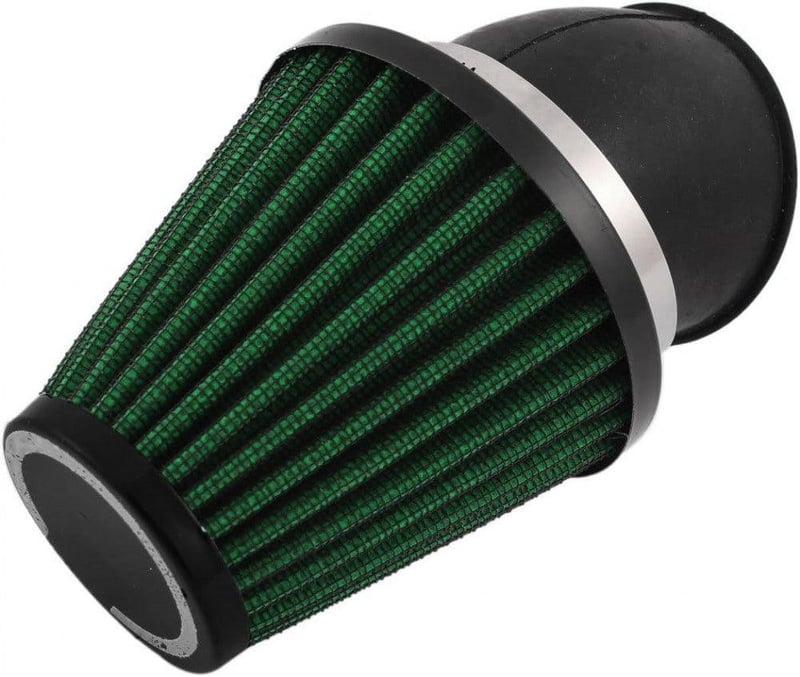 Zöld Univerzális Motorkerékpár Légszűrő Bilincs 38-57mm - Sourcingmap
