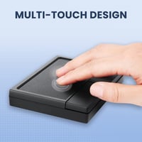 Perixx PERIPAD-504 Vezetékes Touchpad - USB Csatlakozás - Görgetés és Navigáció Funkcióval - Nagy Érintőfelület - PC Kompatibilis - Fekete 4