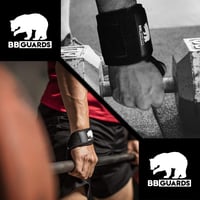 BBGuards Súlyemelő Öv, Emelő Szíjak és Csuklótámasz Szett Edzéshez 7