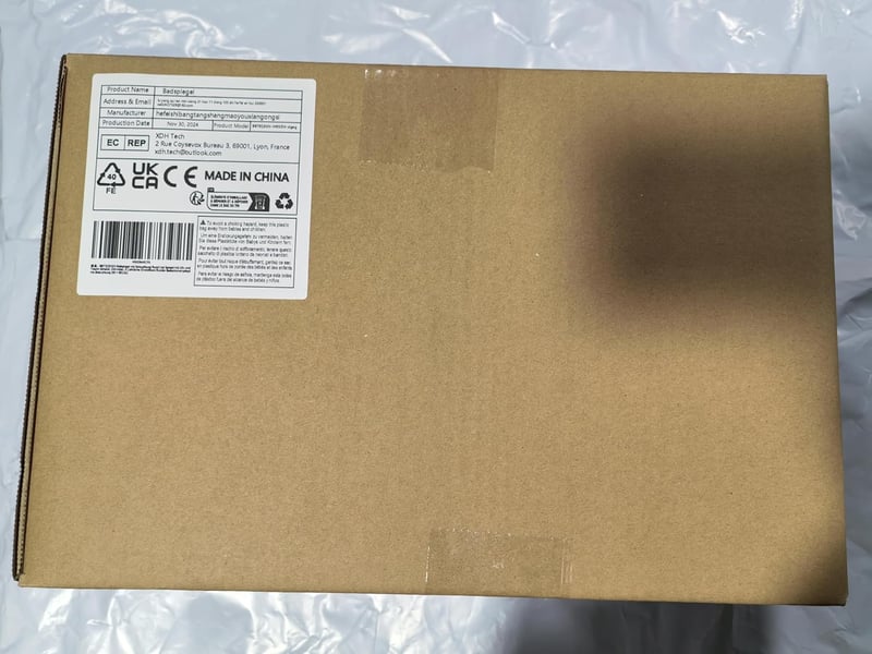 BBTEQEKN Kerek Fürdőszobai LED Tükör Órával 60 cm - Érintőkapcsolós, Fényerőszabályozós, 3 Színhőmérsékletű, Páramentesítő Funkcióval