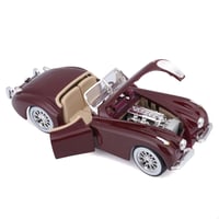 Model auta Bburago Bijoux Jaguar XK 120 Roadster (1951) 1:24 – červené 2