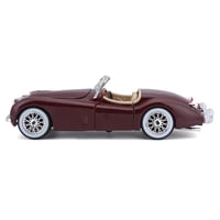 Model auta Bburago Bijoux Jaguar XK 120 Roadster (1951) 1:24 – červené 6