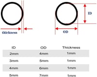 BBYPP Átlátszó Tömlő Szett 2-5mm, 12m Benzin Víz Olaj Szállítás 3