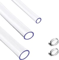 BBYPP Átlátszó Tömlő Szett 6-8mm, 9m Benzin Víz Olaj Szállítás 1