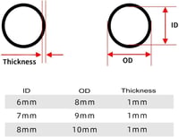 BBYPP Átlátszó Tömlő Szett 6-8mm, 9m Benzin Víz Olaj Szállítás 2