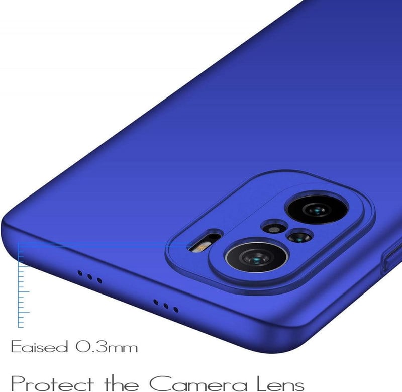 Xiaomi Redmi K40 Pro Plus Kék Ütésálló Vékony Védőtok
