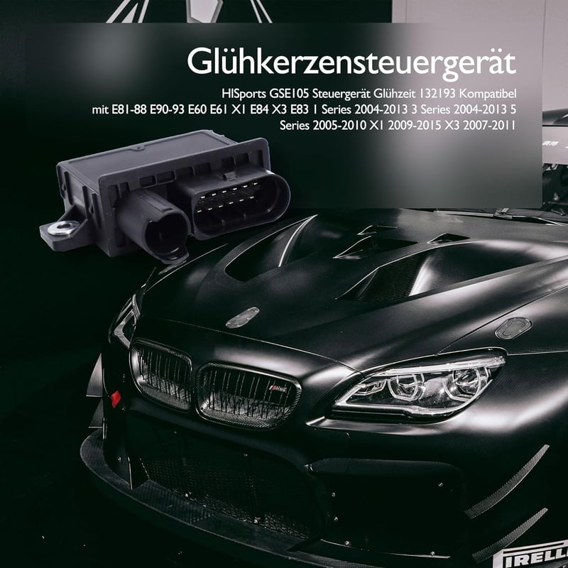 HISports GSE105 Izzítás Vezérlő Egység - BMW E81-93, E60-61, X1, X3 Modellekhez - 1-es, 3-as, 5-ös Sorozat 2004-2013 Kompatibilis