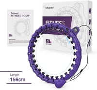 bubbacare Smart Hoop Fitnesz Karika Fogyáshoz - 27 Állítható Elemmel, Digitális Kijelzővel, Masszázsfunkcióval, Felnőtteknek, 65-160 cm Deré 7