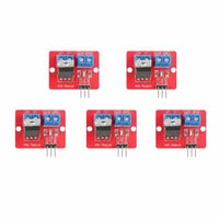 IRF520 MOS Driver Modul PWM Fényerőszabályzó 0-24V MOSFET MCU ARM vezérlőhöz 6 db-os részleges szett 1