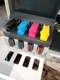 HP Smart Tank 5105 1F3Y3A 3-u-1 višenamjenski inkjet pisač u boji — gotovo prazan, bez cijan tinte (stanje: vidi 2. sliku) 6