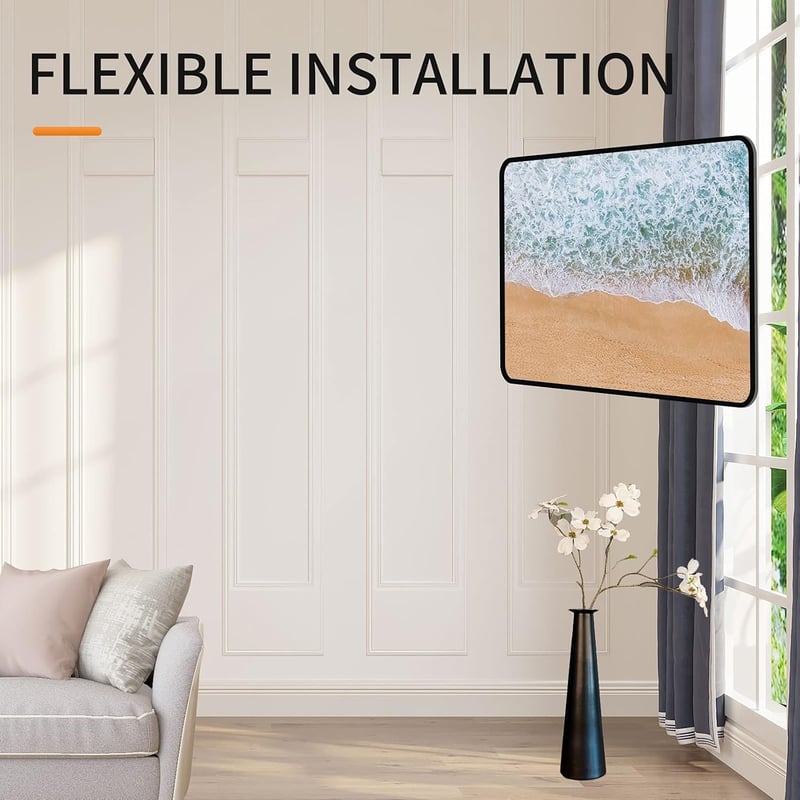 SUPTEK Falra szerelhető TV tartó 13-30" LED/LCD képernyőkhöz, dönthető, 15kg-ig